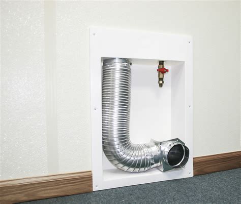 dryer recessed vent box